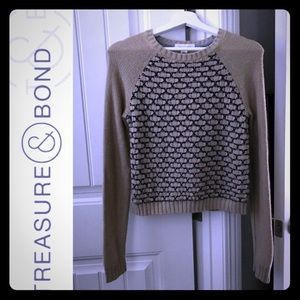 Treasure & Bond Crew Sweater Size S